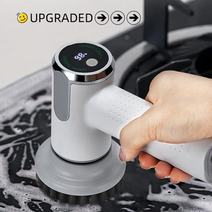 Multifunctional Smart Display Electric Cleaning Brush Wireless Kitchen