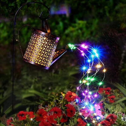 Watering Can Lights, Copper Solar Garden Lights