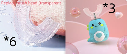 Children'S Electric Toothbrush Food Grade Silicone Oral