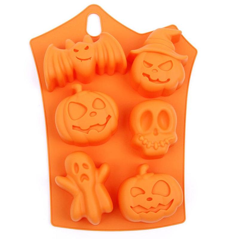 Halloween Pumpkin Cakes Silicone Mold Bald Cake Cake Chocolate Mold Jelly Mold Decorations 23 X 16.5 X 3cm
