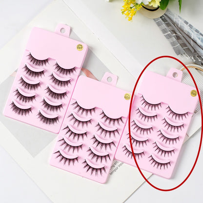 5 Pairs Manga Lashes New Arrival Anime Cosplay
