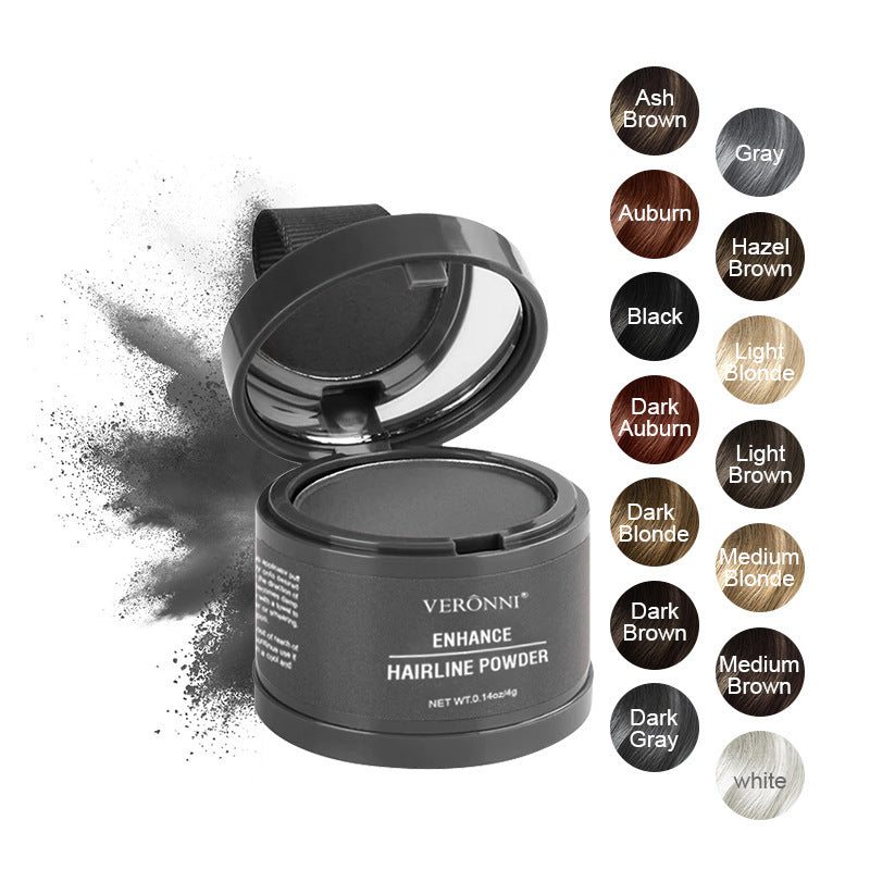 14 Color Hair Line Powder Black Root Up Natural Hairline Shadow