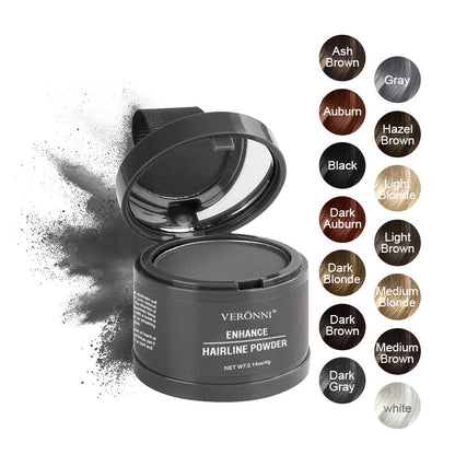 14 Color Hair Line Powder Black Root Up Natural Hairline Shadow