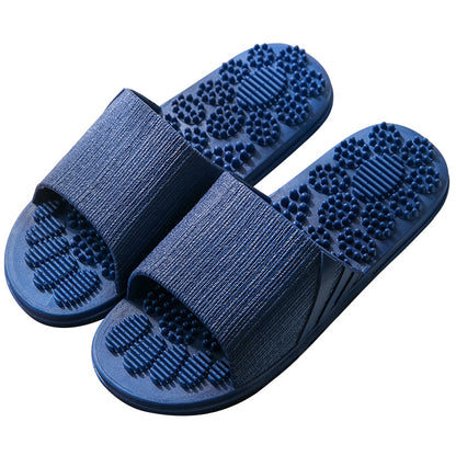 ﻿Reflexology Foot Massage Slippers Bath Slippers Tension Relief Acupuncture