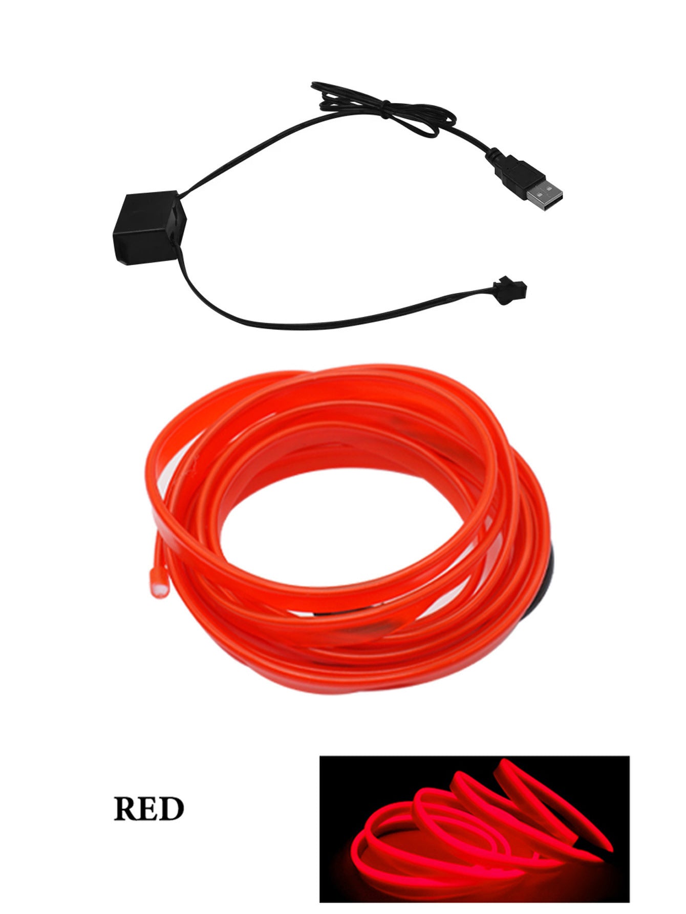 Car Led Decoration Cold Light Interior Modification Strip