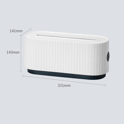 Power Strip Wire Case Cable Storage Box Anti Dust Charger