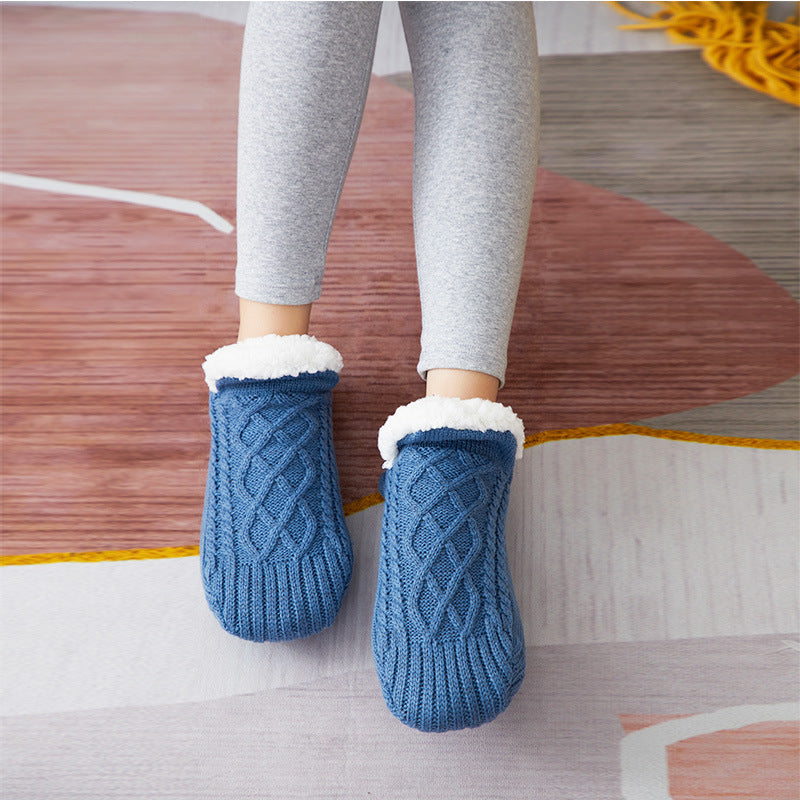 Winter Woolen Socks Women Thicken Warm Home Bedroom Socks