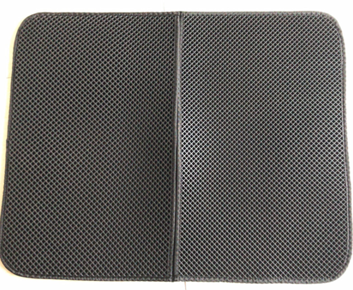 Waterproof Pet Cat Litter Mat EVA Double Layer Cat Litter Trapping