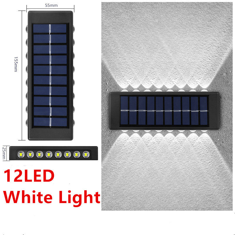 Solar Outdoor Garden Light Up And Down Glowing Atmosphere  Decorative