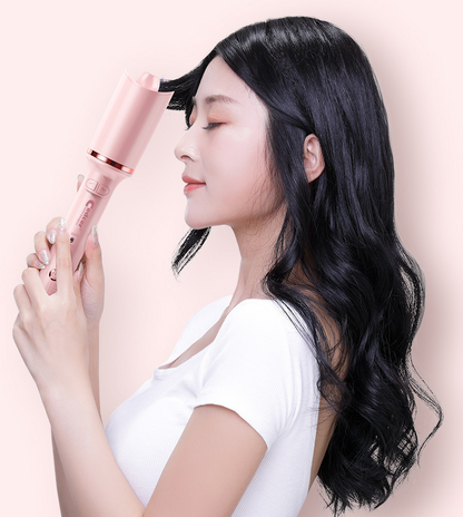 Auto Rotate Hair Curler Ceramic Curling Iron Long-lasting Hair Styling