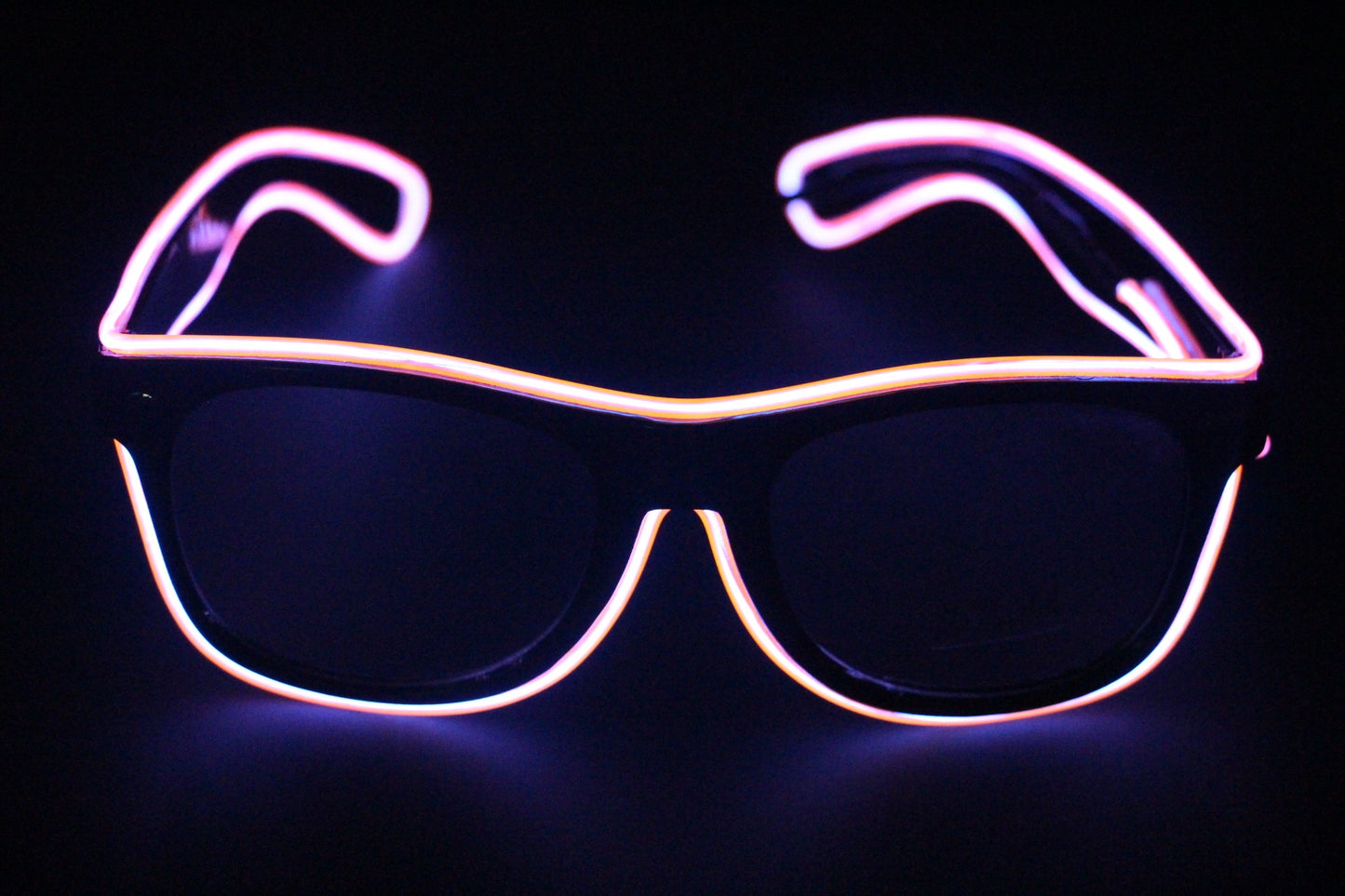 NEW Fashion 7 Colors Flashing EL Wire Led Glasses Party