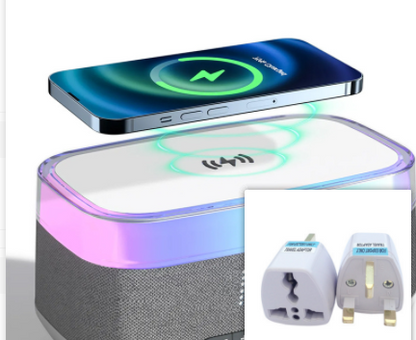 Intelligent Multifunctional Alarm Clock Bluetooth Speaker Light Home Decor