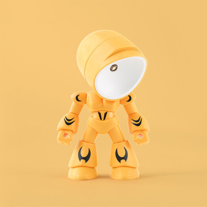 Cute LED Hero Table Lamp Mini Portable Cool Cute Robot