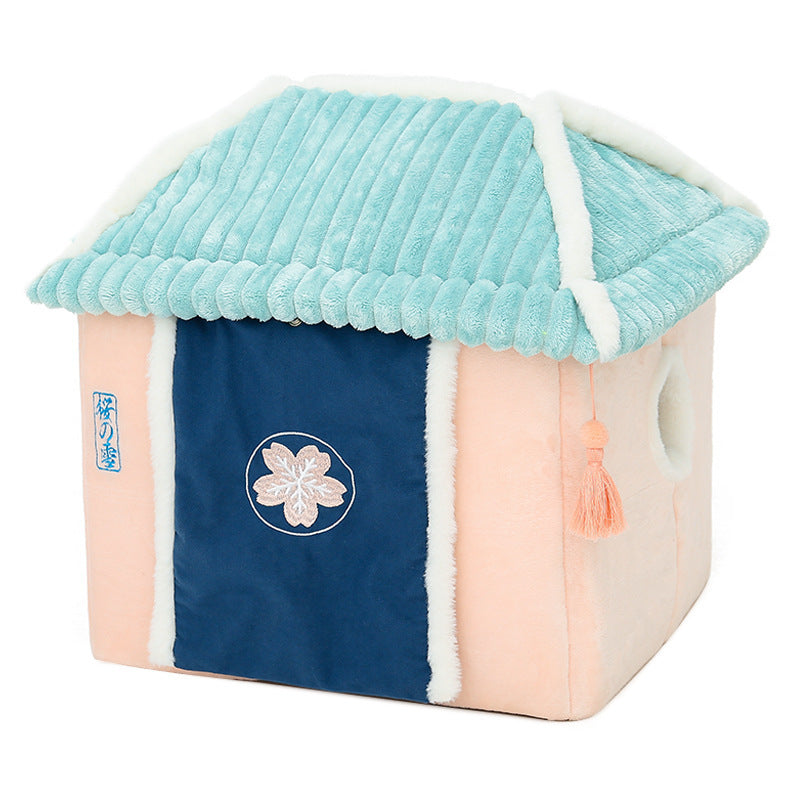 Cat House Removable And Washable Bed House Villa