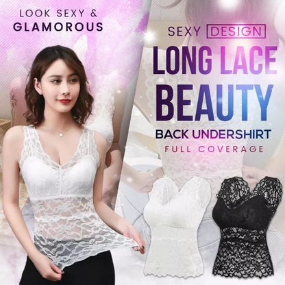 Long V Tie Lace Wrap Chest Strap Chest Pad Vest