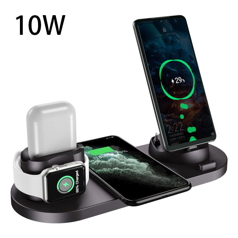 Wireless Charger Fast Charger 6 In 1 Charging