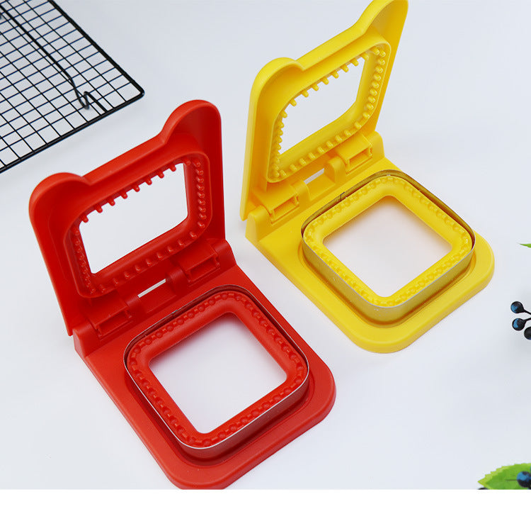 Creative Breakfast Making Sandwich Cutter Hemming