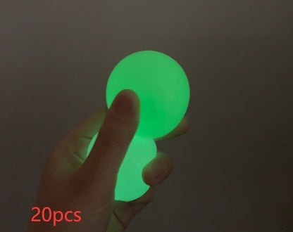 Luminous Sticky Ball Toys Sticky Wall Home Party Games