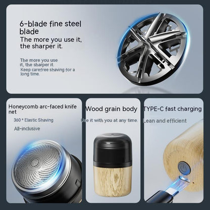 Mini Electric Shaver For Men Pocket Cordless Trimmer