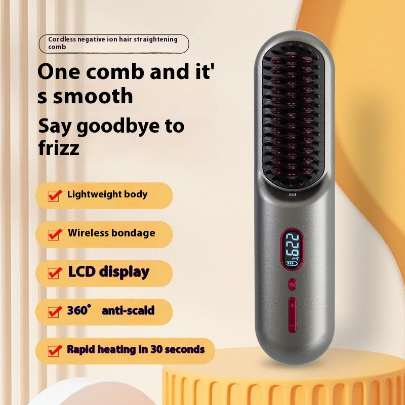 Straight Comb Anion Hair Straightener Dual-use
