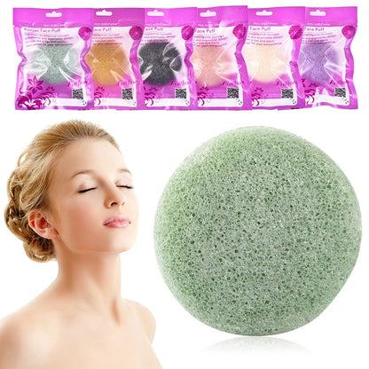 Konjac Sponge For Washing Face Round Konjac