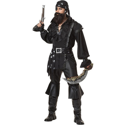 Halloween Male Pirate Costume Cosplay