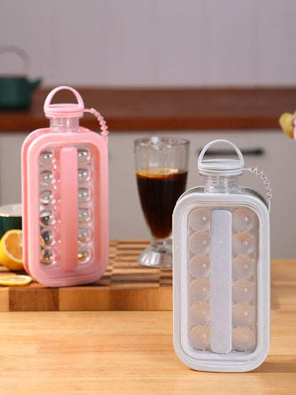 Vacane Ice Kettle Ice Ball Maker 2-In-1 Cold Water Bottle
