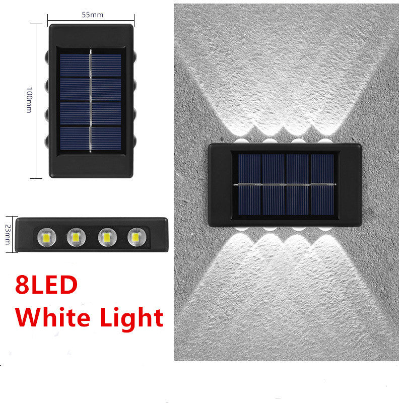 Solar Outdoor Garden Light Up And Down Glowing Atmosphere  Decorative