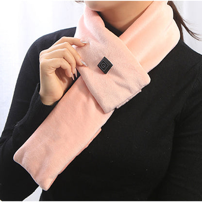 Winter Electric Heated Scarf 5V 3 Level Adjustable Temperature Scarf