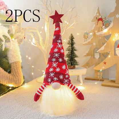 Christmas Gnome Faceless Doll Christmas Decorations For Home Decor