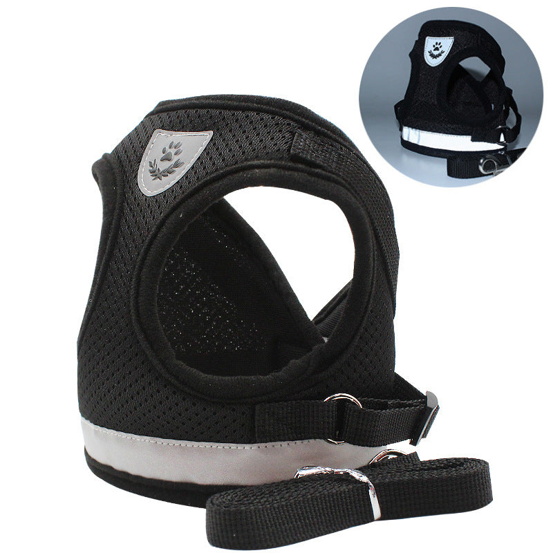 Reflective And Breathable Pet Chest Strap