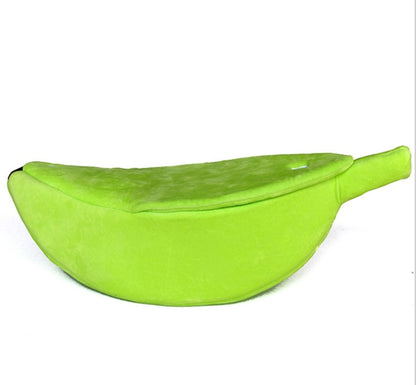 Pet House Dog Bed Banana Shape Dog House Cute Pet Kennel