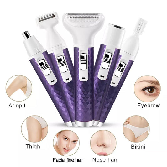 Portable Electric Razor For Women Body Nose Hair