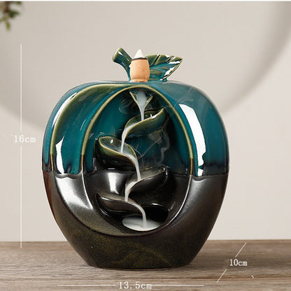 Multi-layers Ceramic Back flow Incense Burner