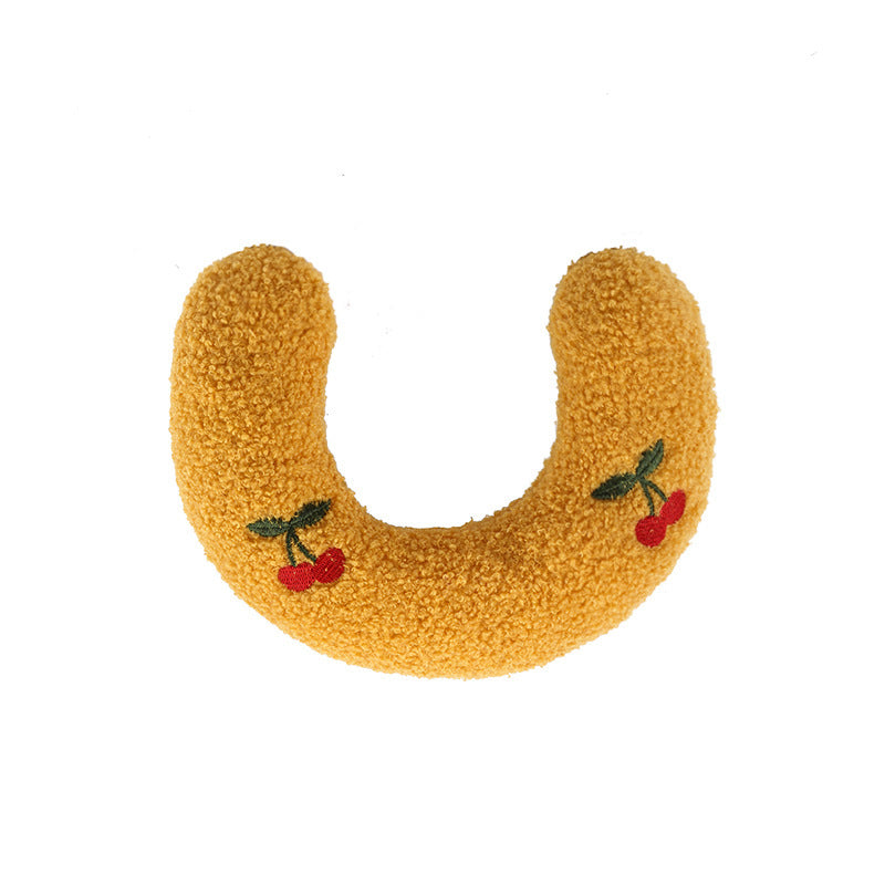 Pet Dog Cat Pillow Protect Cervical Spine Deep Sleep U-shape Pillow