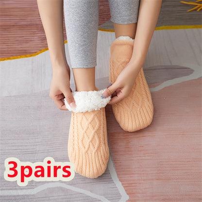 Winter Woolen Socks Women Thicken Warm Home Bedroom Socks