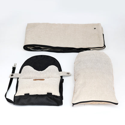 Car Central Dog Car Seat Bed Portable Dog Carrier