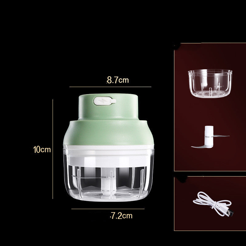 Mini Electric Garlic Masher For Household Use