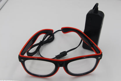 NEW Fashion 7 Colors Flashing EL Wire Led Glasses Party