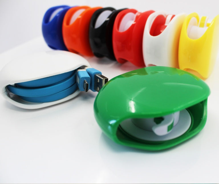 Automatic Earphone Retractor Reel-type Push-type Telescopic