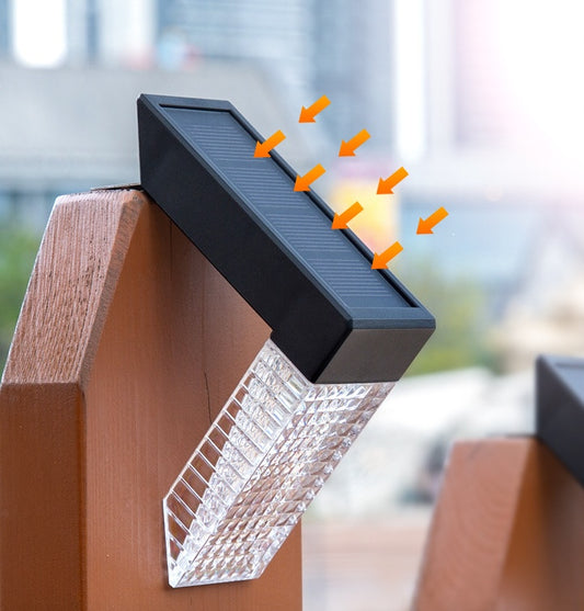 LED Solar Stairs Lights Outdoor Garden  Lighting  Decoration