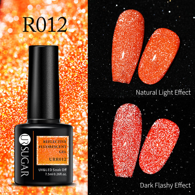 UR SUGAR Thermal  Thin Glitter 3 Colors Soak Off UV Gel