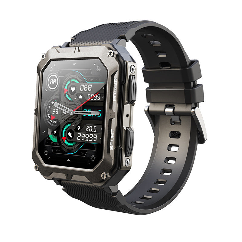 Bluetooth Talk Smart Watch Outdoor Three Anti Sports
