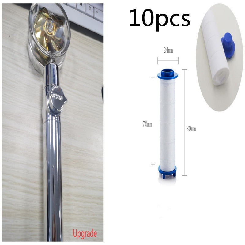 New Turbo Propeller Shower Head Water Saving High Pressure