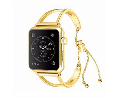 Compatible with Apple, Watch Bands Adjustable Stainless Steel