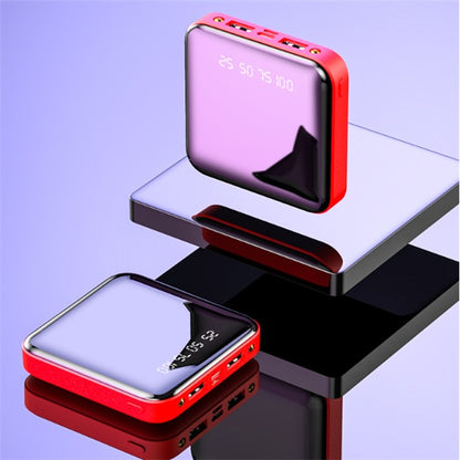 Mini Power Bank 20000 MAh Portable Mirror