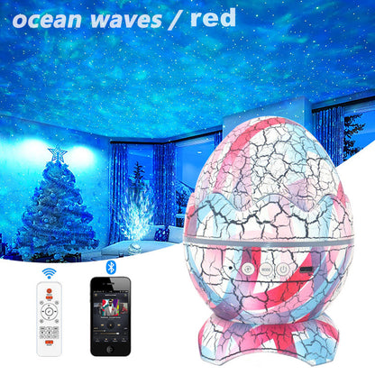 New Star Light Crack Translucent Dinosaur Egg Water