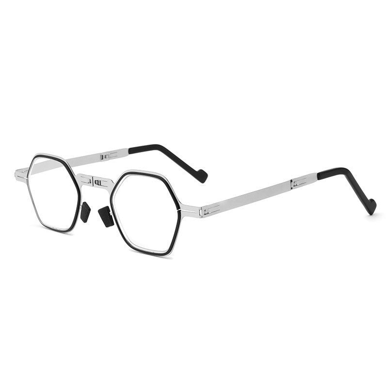 Not Easy To Fatigue Stainless Steel Reading Glasses