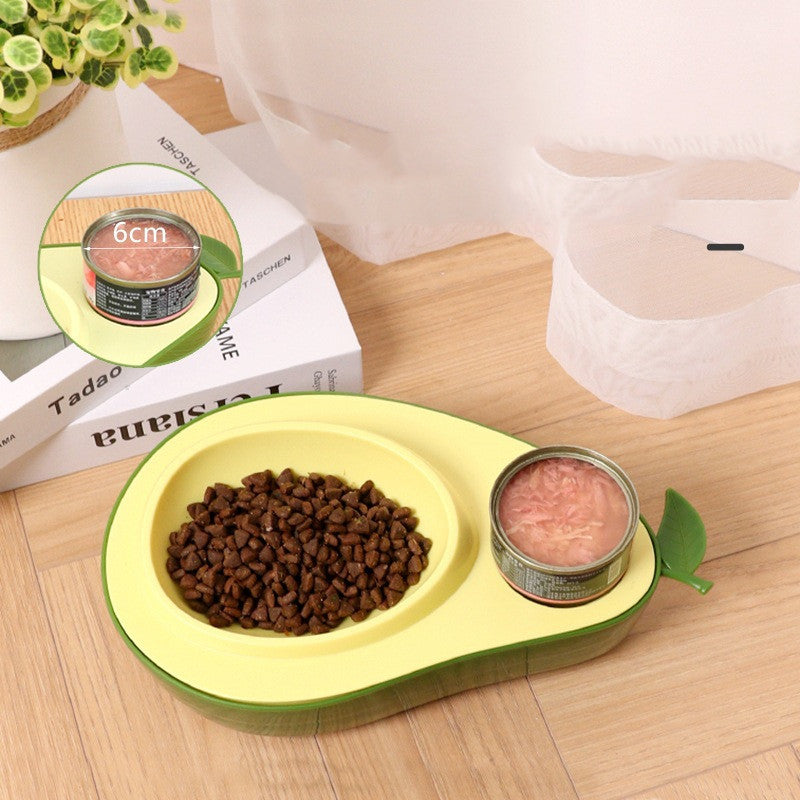 Avocado Pet Dog Cat Automatic Feeder Bowl For Dogs Drinking Water