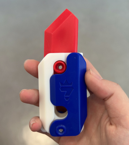 3D Printing Gravity Cub Jumping Small Radish Knife Mini Model